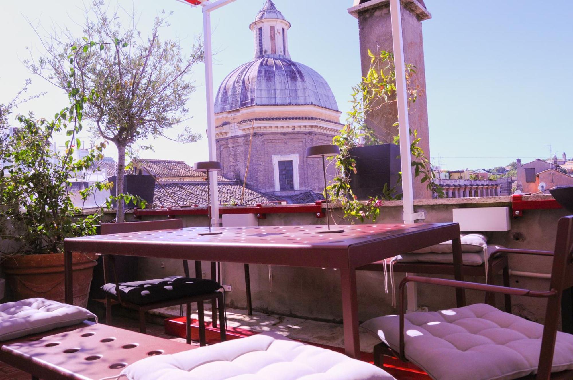 Апартаменты La Mia Casa In Campo Di Fiori Рим Экстерьер фото