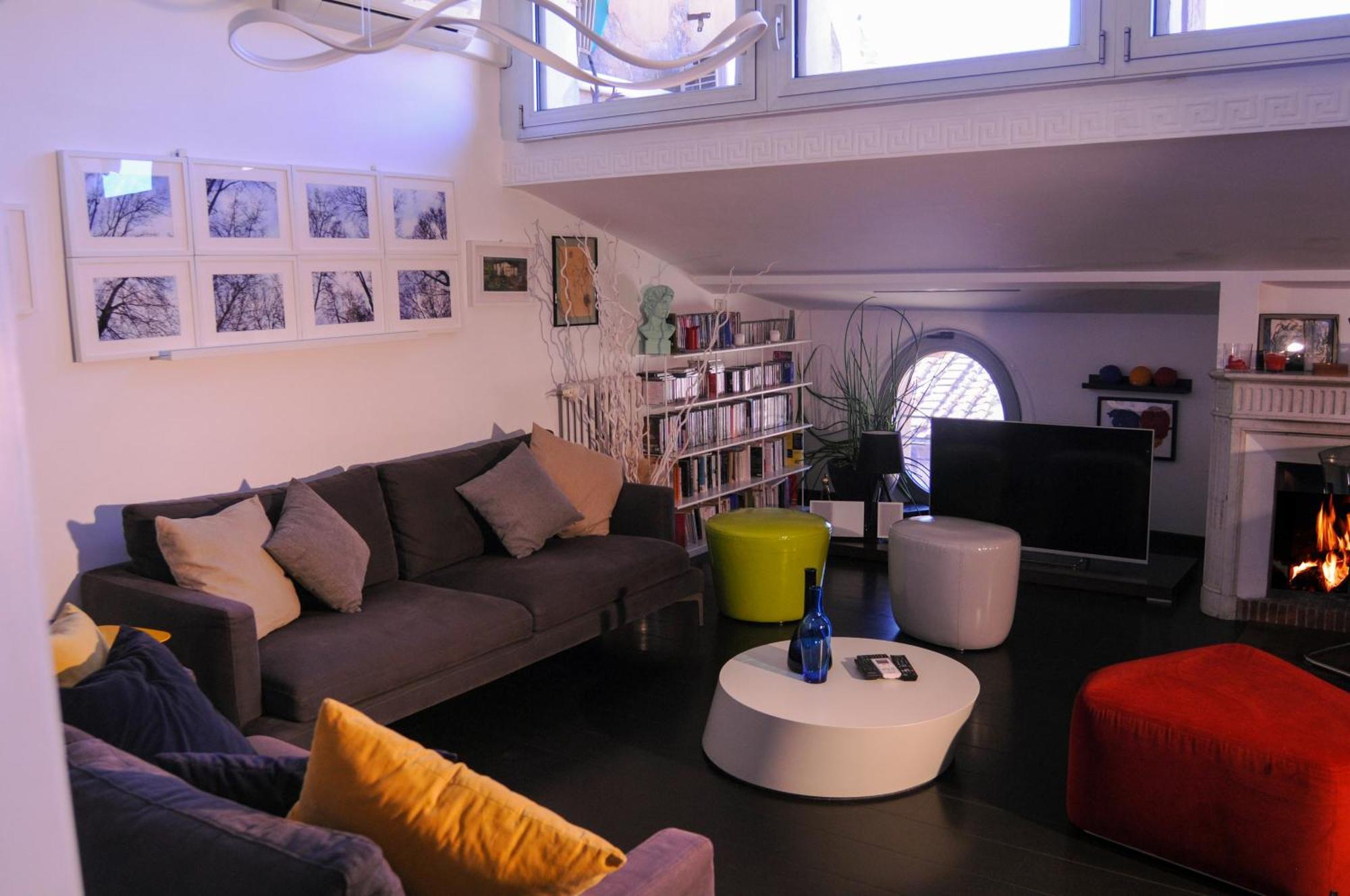 Апартаменты La Mia Casa In Campo Di Fiori Рим Экстерьер фото