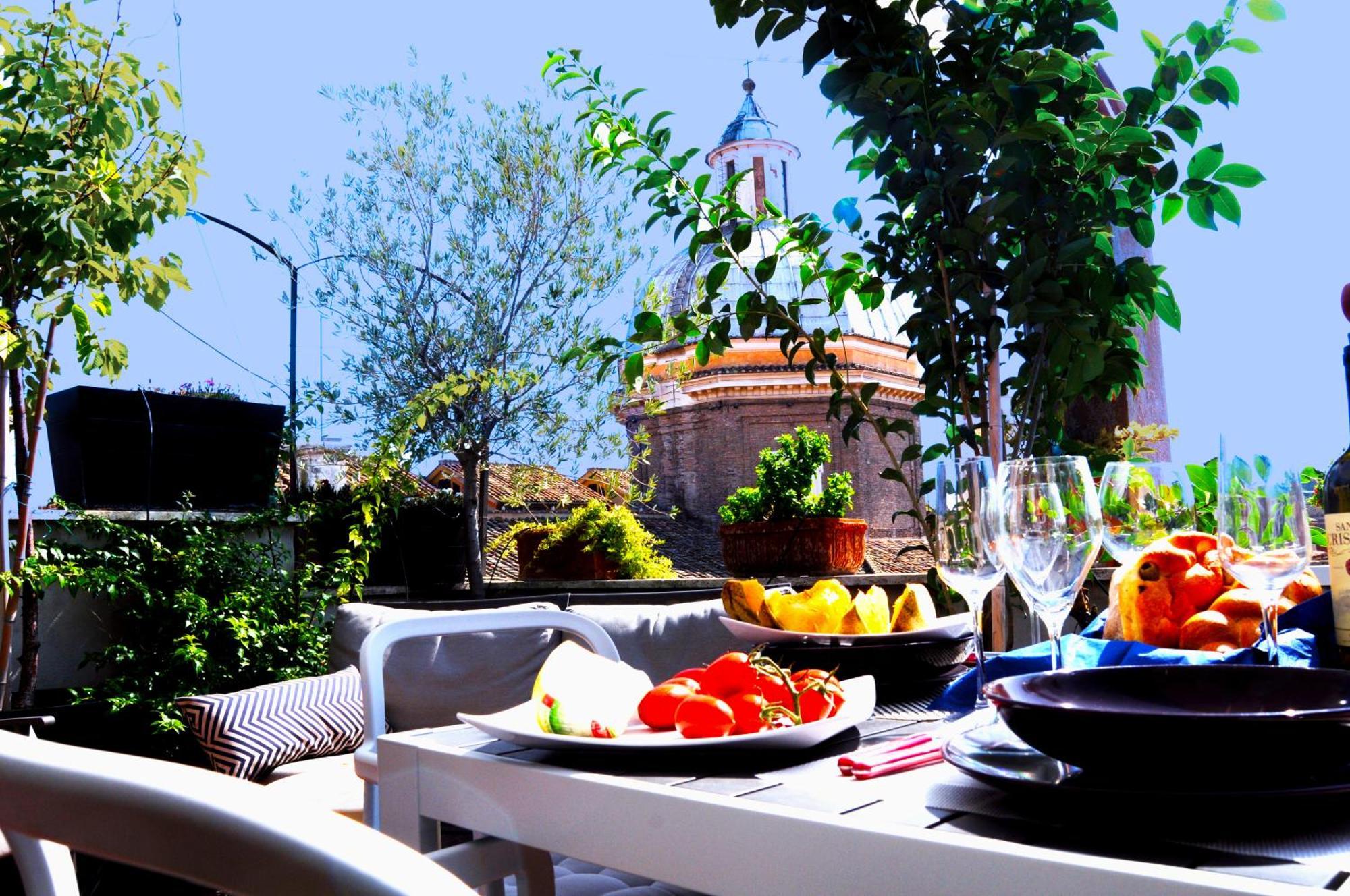 Апартаменты La Mia Casa In Campo Di Fiori Рим Экстерьер фото