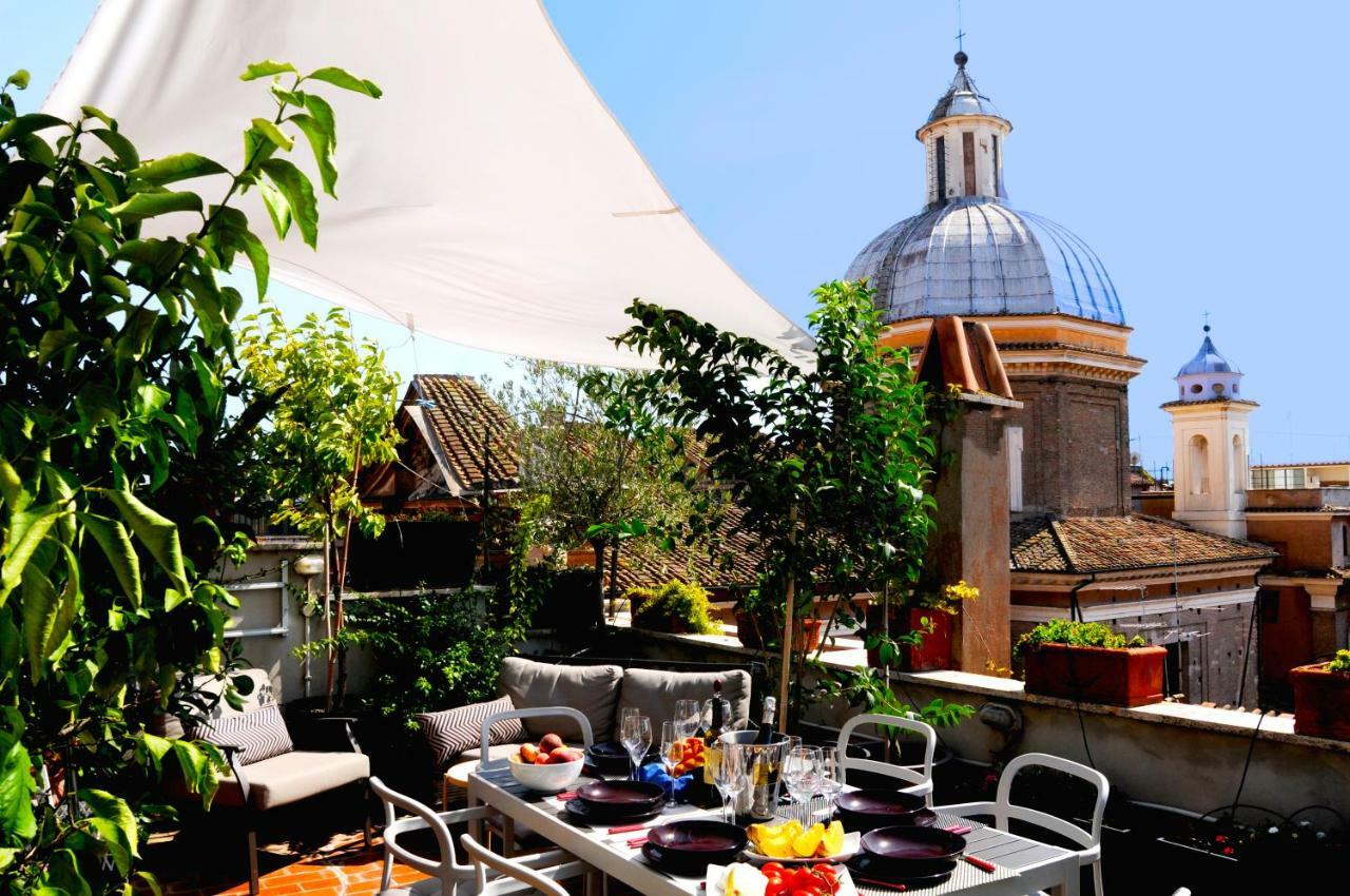 Апартаменты La Mia Casa In Campo Di Fiori Рим Экстерьер фото